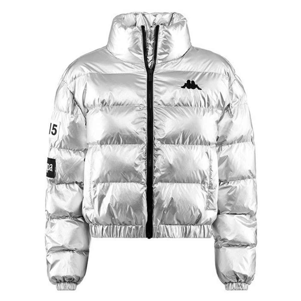 Kappa La Boltan Metallic Puffer Metallic Bomber